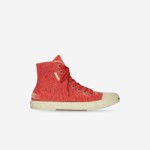 Le Balenciaga Paris high top in rosso