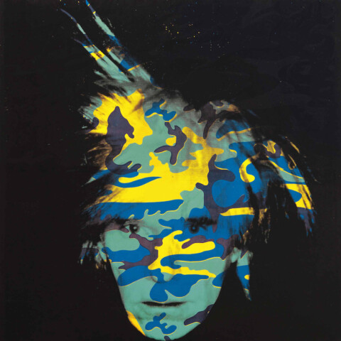 Andy Warhol, Self Portrait, 1986. Courtesy of Sotheby's 
