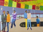 Lubaina Himid, Ball on Shipboard, 2018. Rennie Collection, Vancouver © Lubaina Himid