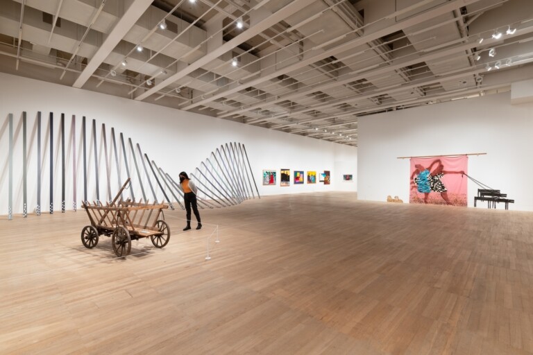 Lubaina Himid. Exhibition view at Tate Modern, Londra 2022. Photo credits © Tate (Sonal Bakrania)