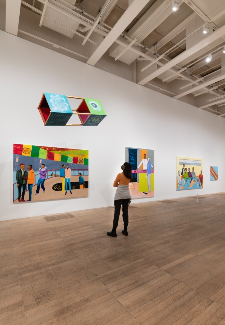 Lubaina Himid. Exhibition view at Tate Modern, Londra 2022. Photo credits © Tate (Sonal Bakrania)