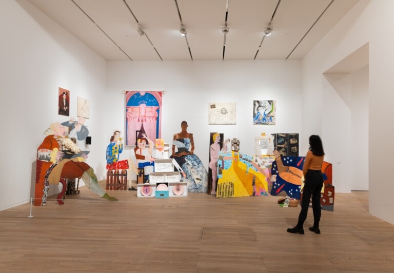 Lubaina Himid. Exhibition view at Tate Modern, Londra 2022. Photo credits © Tate (Sonal Bakrania)