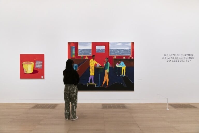 Lubaina Himid. Exhibition view at Tate Modern, Londra 2022. Photo credits © Tate (Sonal Bakrania)