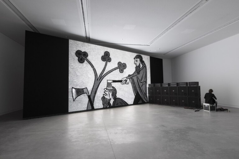 Marco Fusinato, DESASTRES, 2022. Padiglione Australia, 59. Esposizione Internazionale d'Arte La Biennale di Venezia