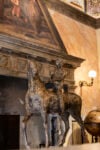 Installation view, Marino Marini Cavalieri e cavalli a Palazzo, Sala del Papa, Palazzo Boncompagni, 2022 San Giacomo a cavallo, 1939, Gesso originale, 175x145x51 cm. Crediti: Marcela S. Ferreira