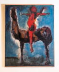 Marino Marini, Il trovatore, 1950, olio su tela, 100x80 cm Crediti: Marcela S. Ferreira