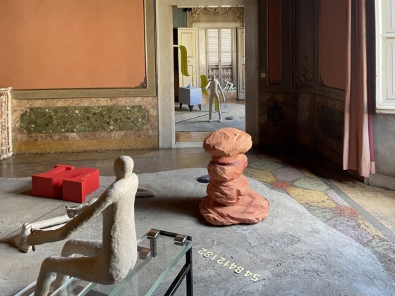 Mattia Pajè. Fuori Terra. Exibition view at Alchemilla _ Palazzo Vizzani, Bologna 2022. Courtesy l'artista