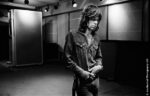 Mick Jagger prima di un concerto del tour americano del 1972, per promuovere Exile on Main Street. Photo Jim Marshall