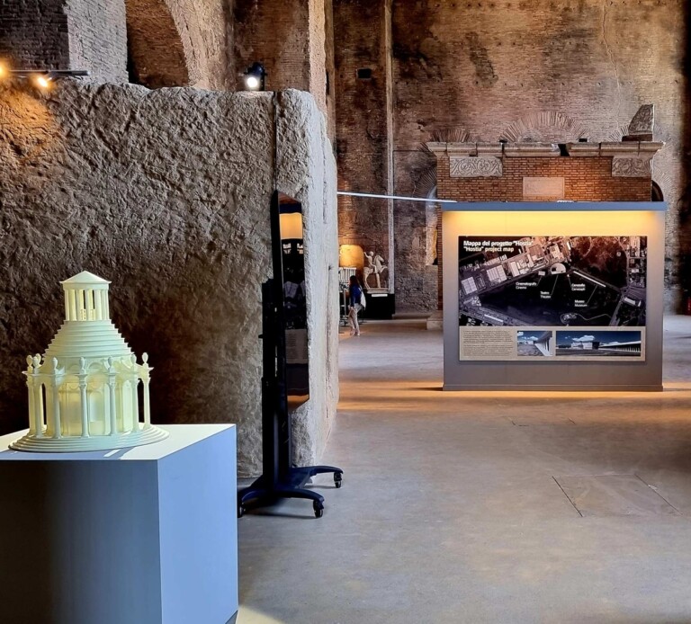 Nicola Verlato. Hostia. Exhibition view at Terme di Diocleziano, Roma 2022. Photo Massimiliano Tonelli