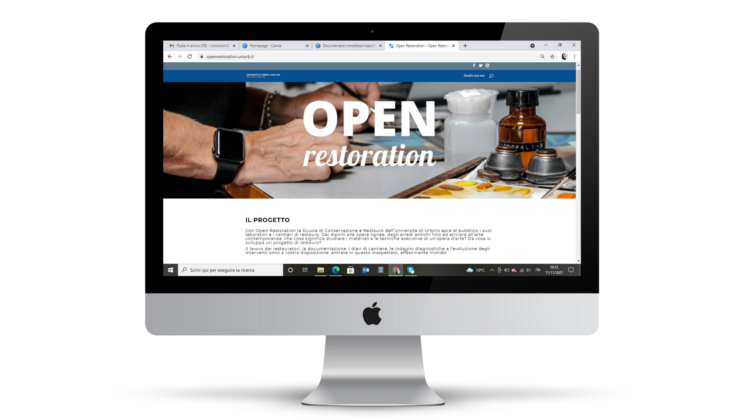 OpenRestoration, WebPage