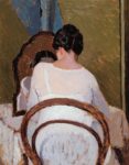 Oscar Ghiglia, Donna allo specchio, 1923. Courtesy Società di Belle Arti
