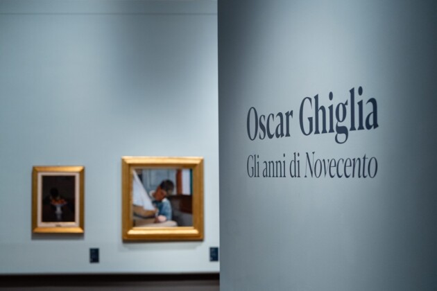 Oscar Ghiglia, Gli anni di Novecento, installation view at Palazzo Medici Riccardi, Firenze 2022. Photo Lorenzo Patoia