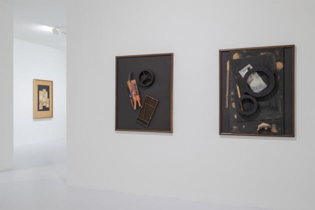 Out of Order. The Collages of Louise Nevelson. Exhibition view at Gió Marconi, Milano. Photo Fabio Mantegna