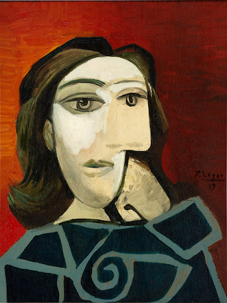 Pablo Picasso, Dora Maar (1939). Courtesy of Sotheby's