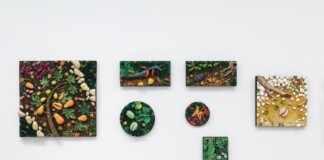 Piero Gilardi. Tappeto-Natura. Exhibition view at Magazzino Italian Art, Cold Spring 2022. Photo Marco Anelli _ Tommaso Sacconi