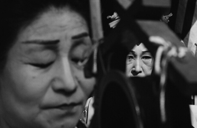 Shomei Tomatsu. Chindon Street Musician, 1961 © Shomei Tomatsu – INTERFACE