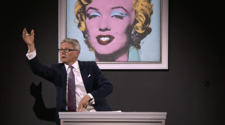 Shot Sage Blue Marilyn di Andy Warhol. L'asta di Christie's a New York