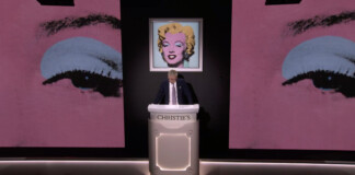 Shot Sage Blue Marilyn di Andy Warhol. L'asta di Christie's a New York