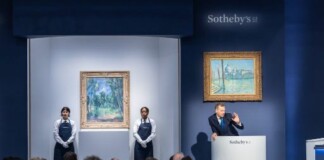 La Modern Art Evening Sale di Sotheby's a New York il 17 maggio 2022. Courtesy Sotheby's