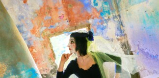 Sul set de La sposa nel vento di Giovanni Coda
