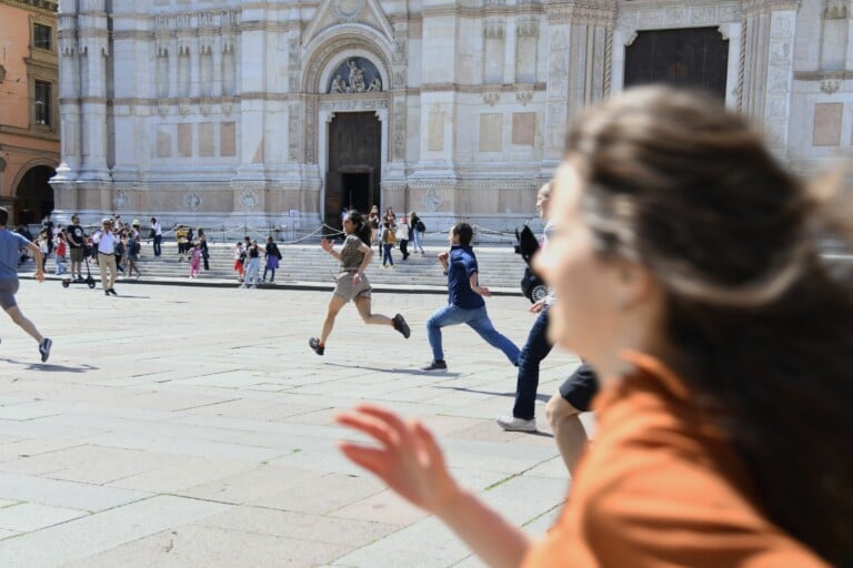 Tino Sehgal art city Bologna ph. Irene fanizza