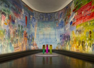 Yves Saint Laurent aux musées. Exhibition view at MAM, Parigi 2022. Photo © Nicolas Mathéus