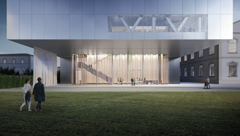 Grande MAXXI, progetto di Ressell+Nicca Terzo Classificato