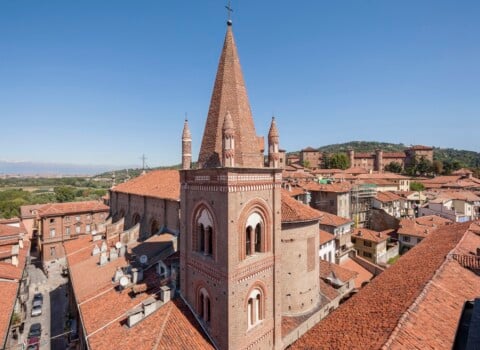 Vista dall'osservatorio metereologico del Real Collegio