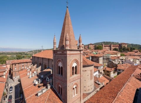 Vista dall'osservatorio metereologico del Real Collegio 