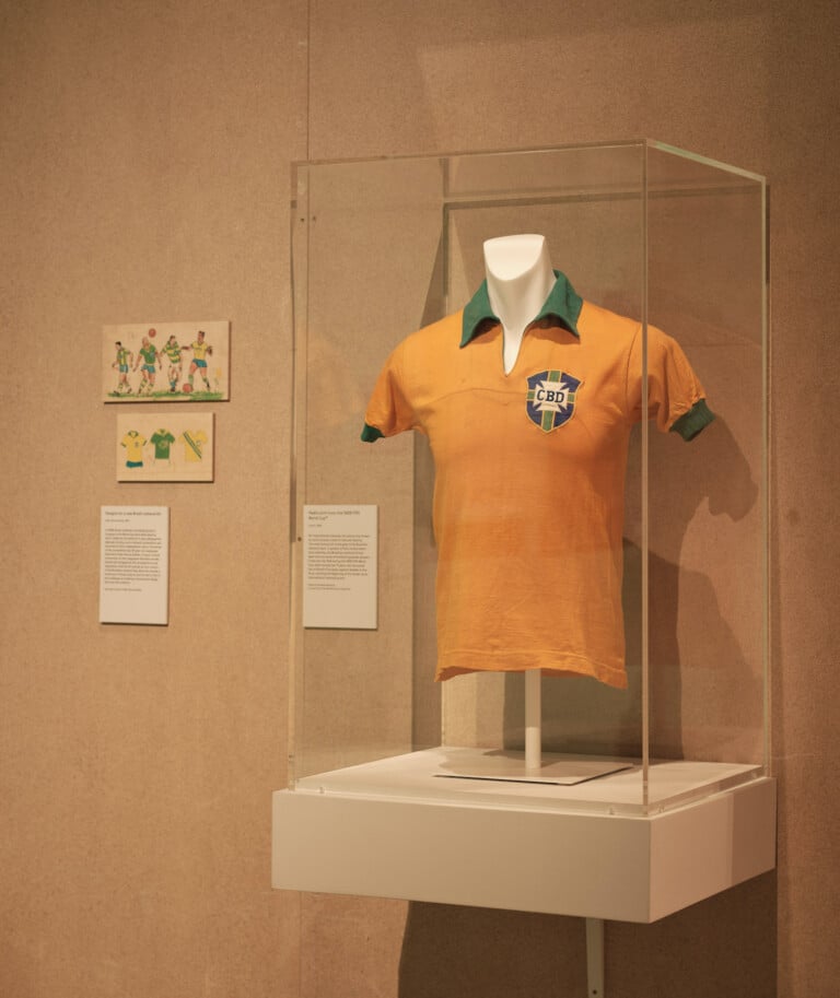 Pelé's shirt from the 1958 FIFA World Cup — 1958. Felix Speller