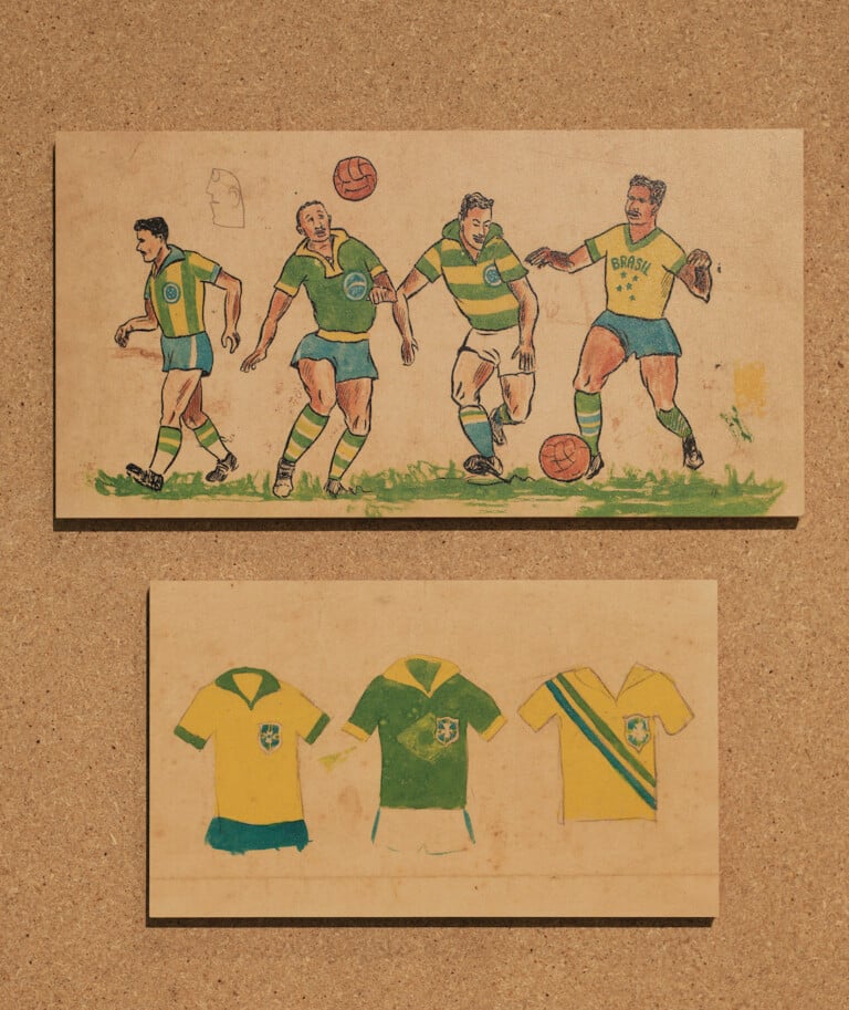 Designs for a new Brazil national kit, Aldyr Garcia Schlee — 1953. Felix Speller