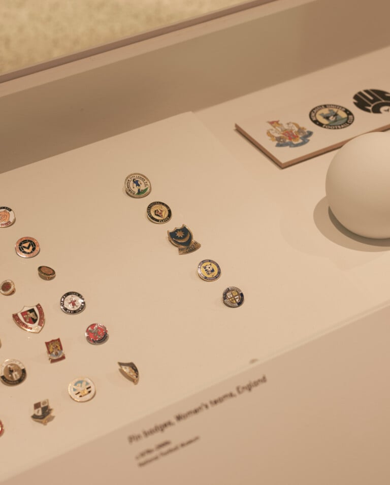 Pin Badges, Women's teams, England, 1970s — 2000s. Felix Speller