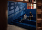 Installation view of half time experience room, Felix Speller for the Design Museum