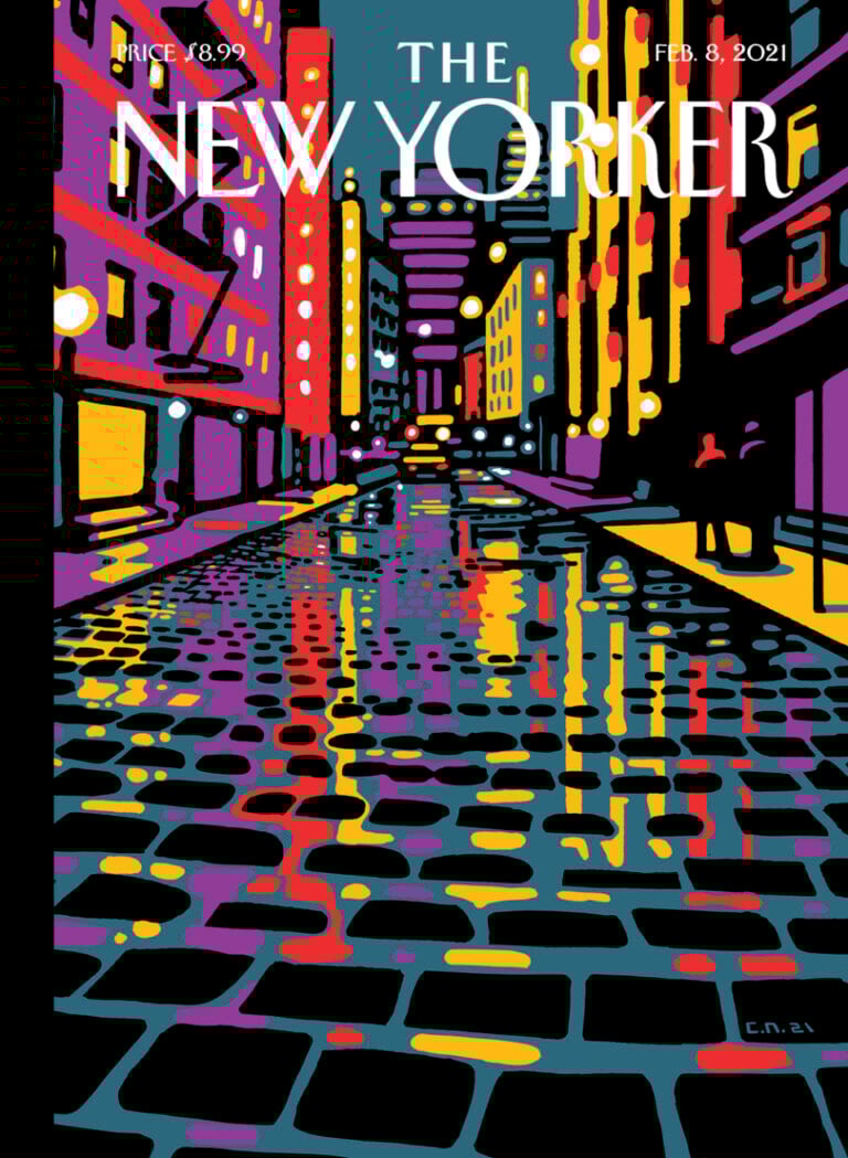 The New Yorker Cover © Christoph Niemann, 2020.
