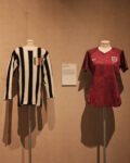 Left; Giacomo Maris' Juventus shirt. Right; England Women's National Team Away shirt