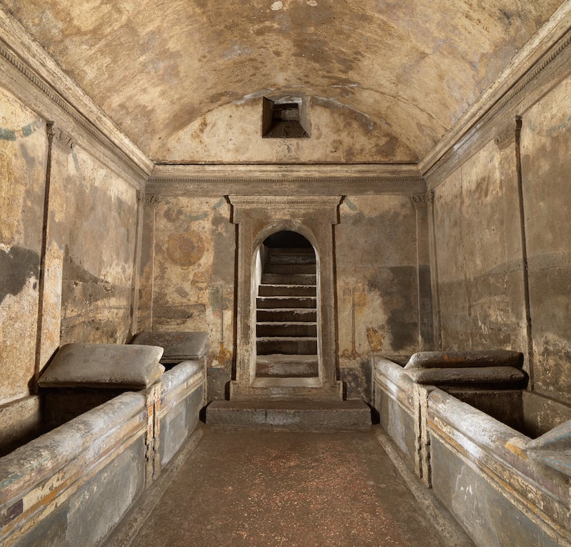 Apre a Napoli l’Ipogeo dei Cristallini, straordinario complesso funerario di 2300 anni fa