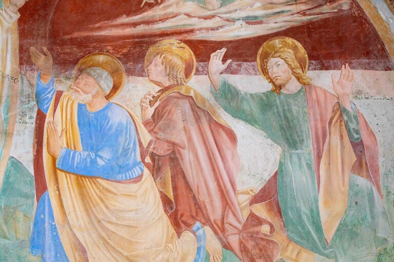 Affresco Oratorio della Trasfigurazione_Monte Tabor ph Lorenzo Breccola e Mauro Mattioli (2)