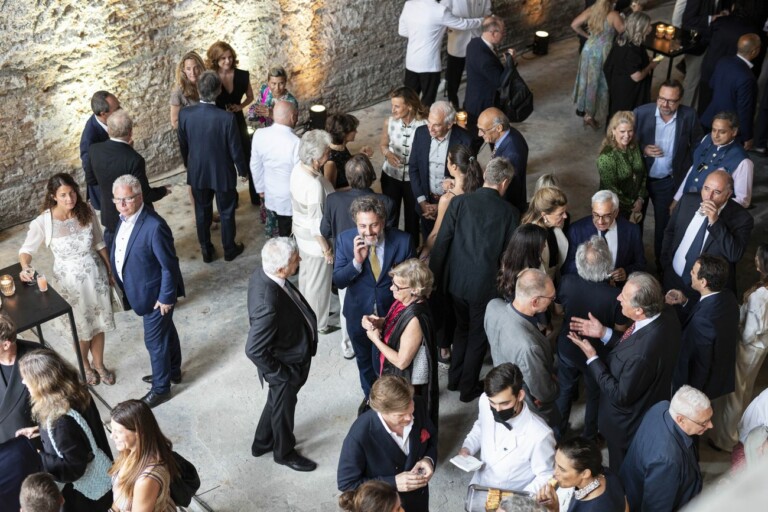 Alessandro Bianchi e Anna Mattirolo alla cena di presentazione di Berggruen Arts & Culture a Venezia, 8 giugno 2022. Photo Luca Zanon