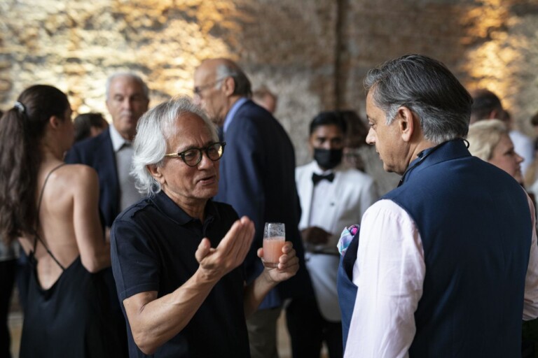 Anish Kapoor alla cena di presentazione di Berggruen Arts & Culture a Venezia, 8 giugno 2022. Photo Luca Zanon