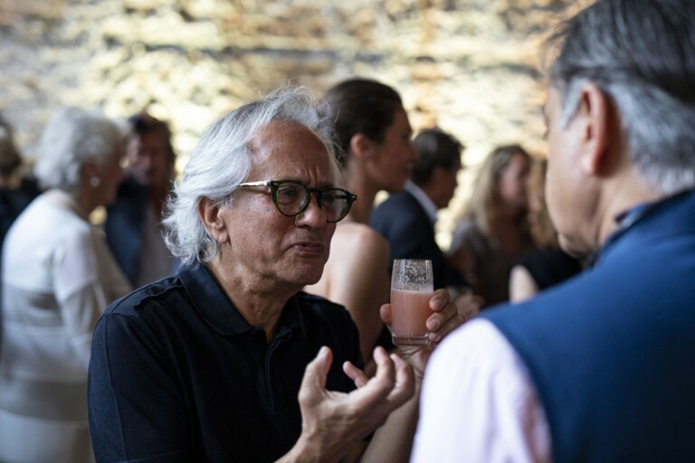 Anish Kapoor alla cena di presentazione di Berggruen Arts & Culture a Venezia, 8 giugno 2022. Photo Luca Zanon