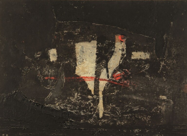 Bice Lazzari, Cammeo, 1958, olio su tela, 44x60 cm © Archivio Bice Lazzari. Courtesy Richard Saltoun Gallery, Londra Roma