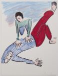 Cathy Josefowitz, Walking, 1989. Courtesy Les Amis de Cathy Josefowitz, Geneva