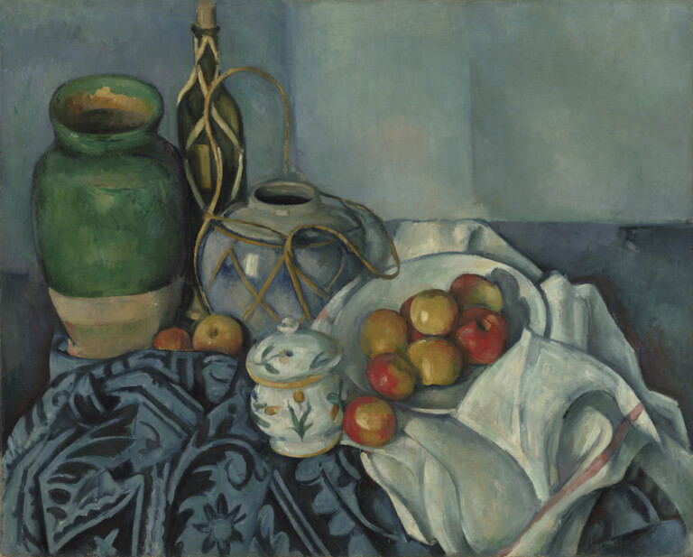 Paul Cezanne Still Life with Apples 1893–1894. The J Paul Getty Museum