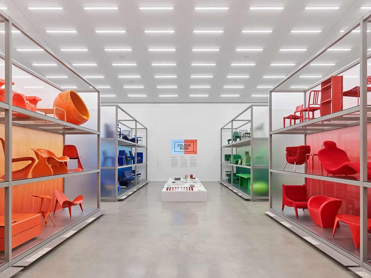 Color Rush, la mostra da Vitra. Courtesy Vitra Design Museum. Photo Mark Niedermann _ VG Bild Kunst Bonn 2022