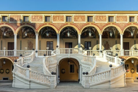 Cour d'Honneur © Photo Maël Voyer Gadin Palais princier de Monaco