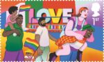 Courtesy Royal Mail1 In Inghilterra i francobolli illustrati che celebrano i diritti gay