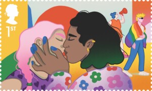 In Inghilterra i francobolli illustrati che celebrano i diritti gay