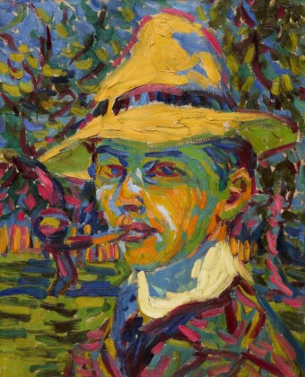 Ernst Ludwig Kirchner, Self portrait with a pipe, 1907 (est. £8,000,000 12,000,000)