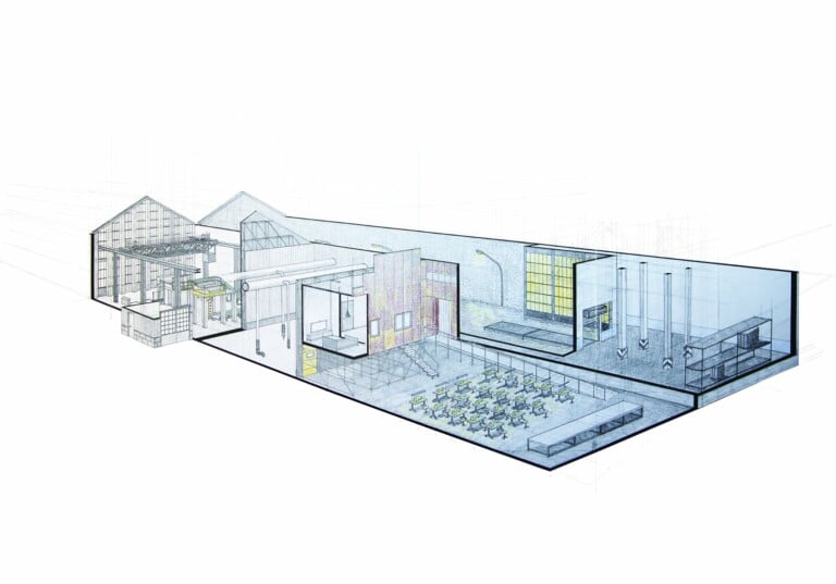 Gian Maria Tosatti, Progetto per il Padiglione Italia, Exhibition view at The Drawing Hall, Grassobbio, Bergamo