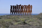 Giuseppe Gallo, 'I giocolieri dell'armonia', 2022, Spiaggia della Tagliata di Ansedonia, presso La Barca crediti Hypermaremma foto Giorgio Benni